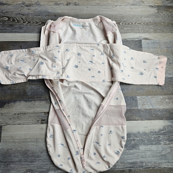 Happiest Baby Sleepea 5 Second Baby Swaddle Rose Planets Large - Picture 4 of 6